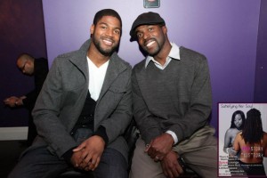 ryan and ian at satisfy her soul event