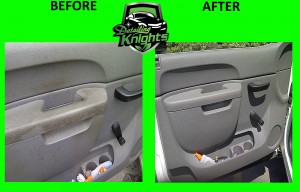 detailing of vehicle interior