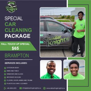 Fall detailing 65 dollar promo