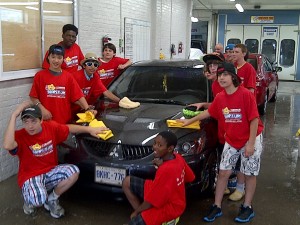 Volunteering at Soap it Up