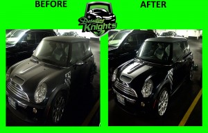 cleaning before and after